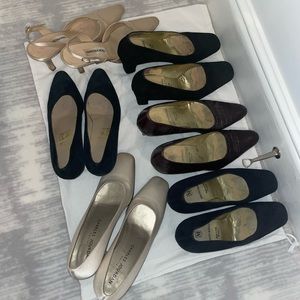 MANY DESIGNER HEELS